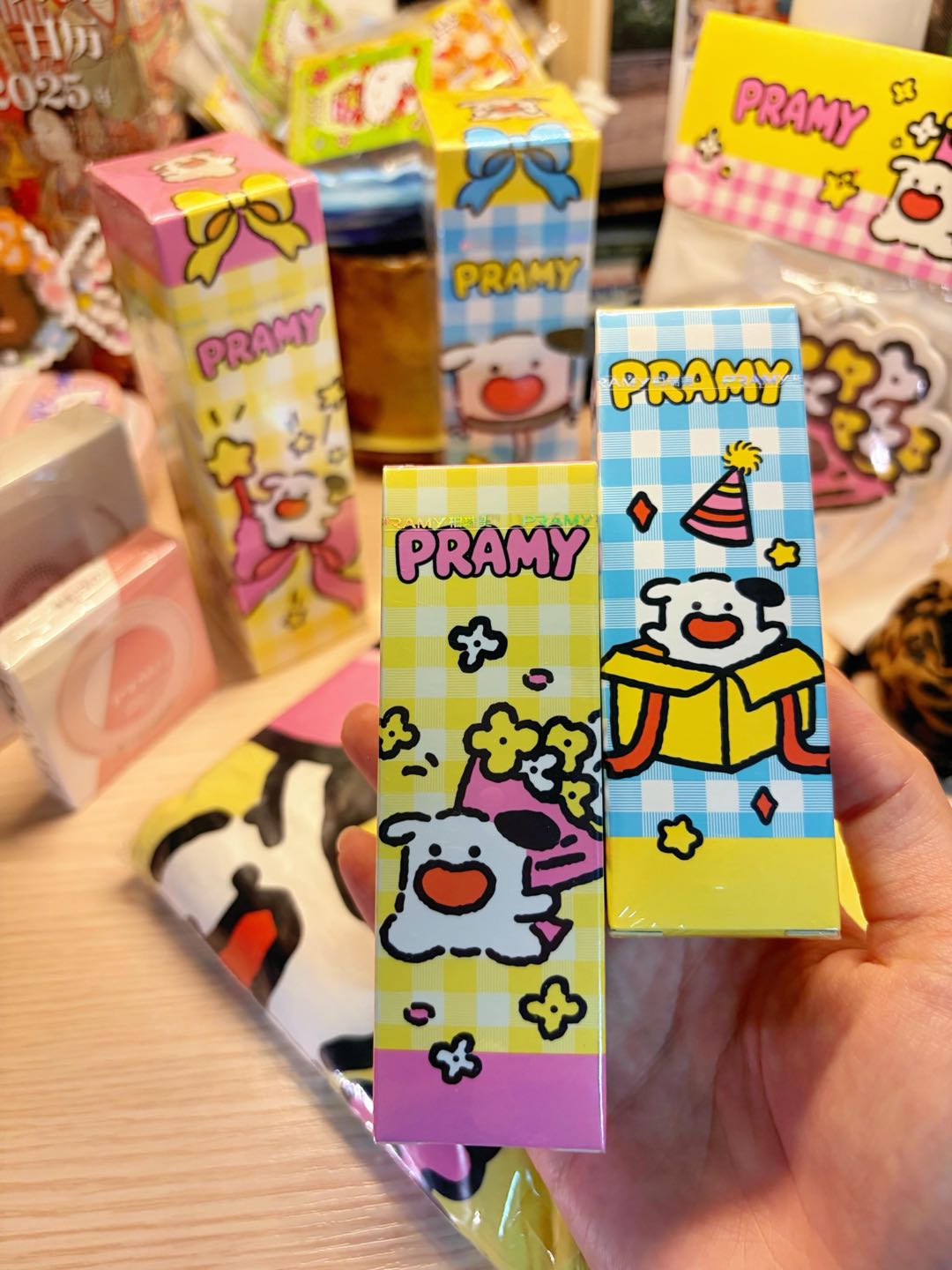 PRAMY × Happy Puppy Collaboration Moisturizing Setting Spray 30ml/100ml 柏瑞美×快乐小狗联名款后台保湿定妆喷雾