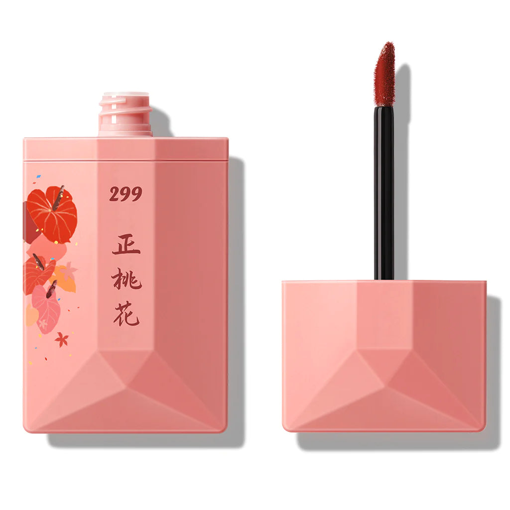 Perfect Diary New Year Blossom Series ReadMe Lip Glaze 4g 完美日记新年花开系列名片唇釉