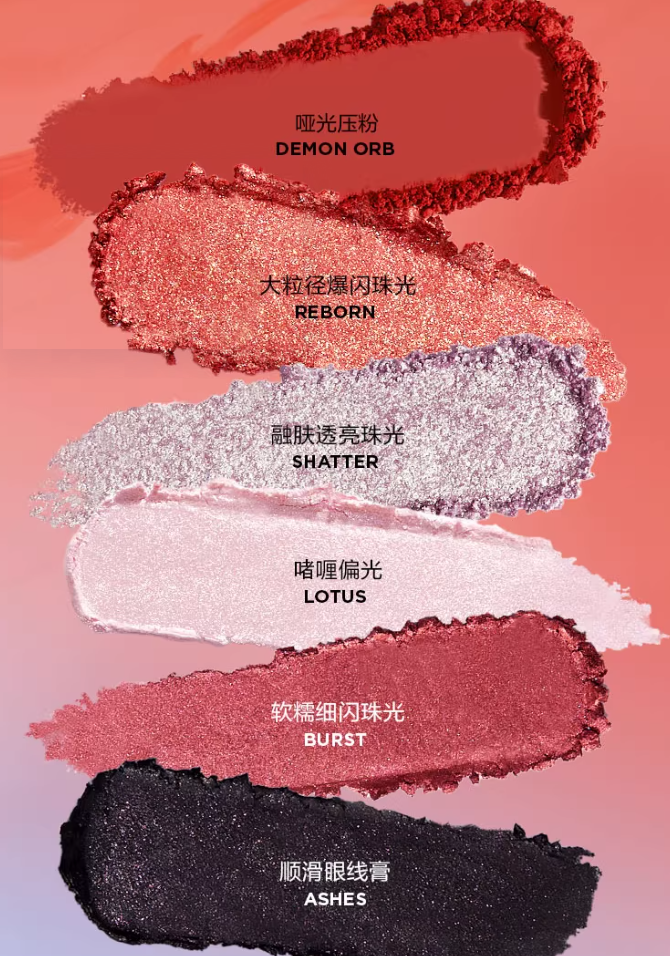 Perfect Diary × Ne Zha 2 Explorer Eyeshadow 14g 完美日记×哪吒2联名款探险家十二色眼影