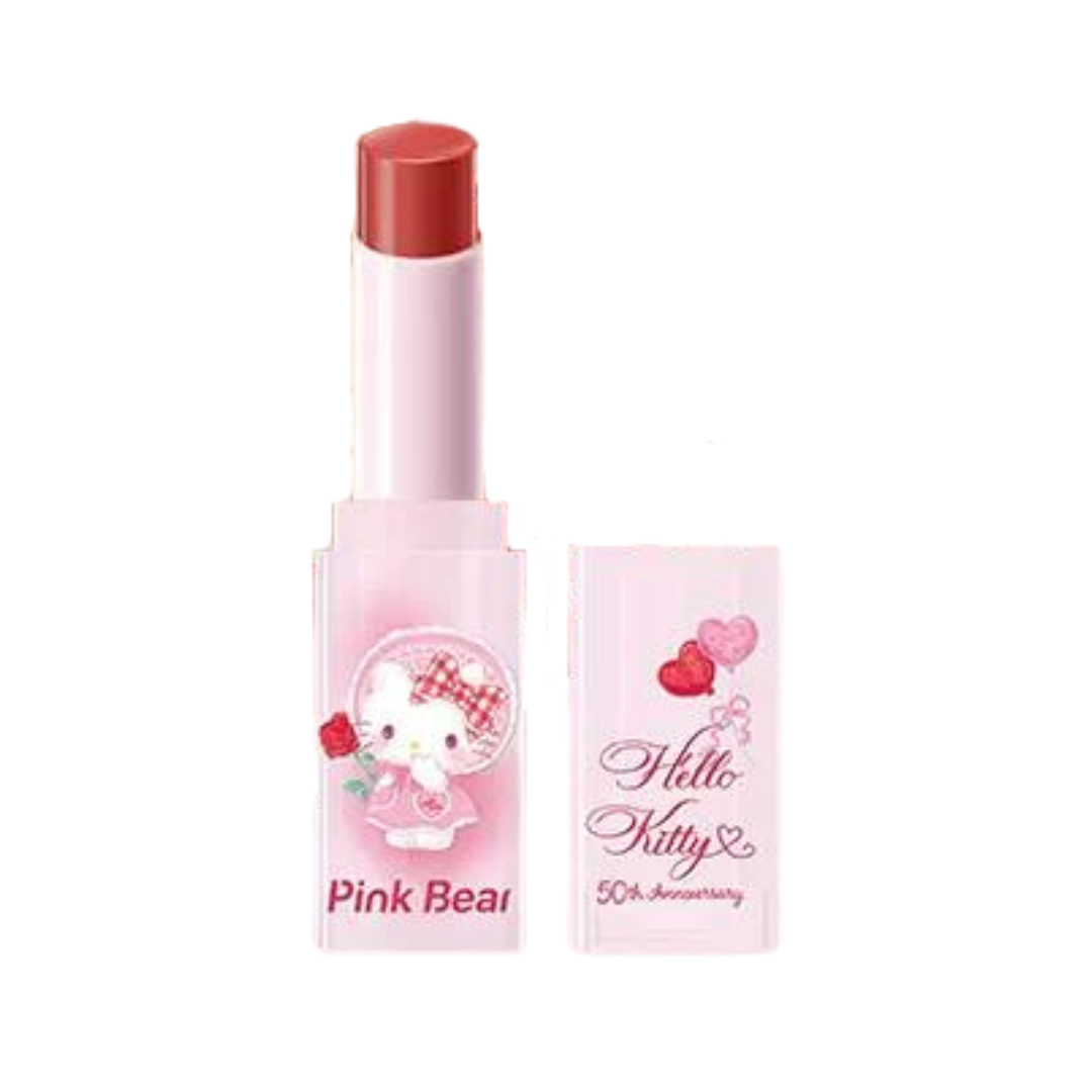 Pink Bear x Hello Kitty Sugar Glossy Lipstick 3.2g 皮可熊HelloKitty联名糖光口红