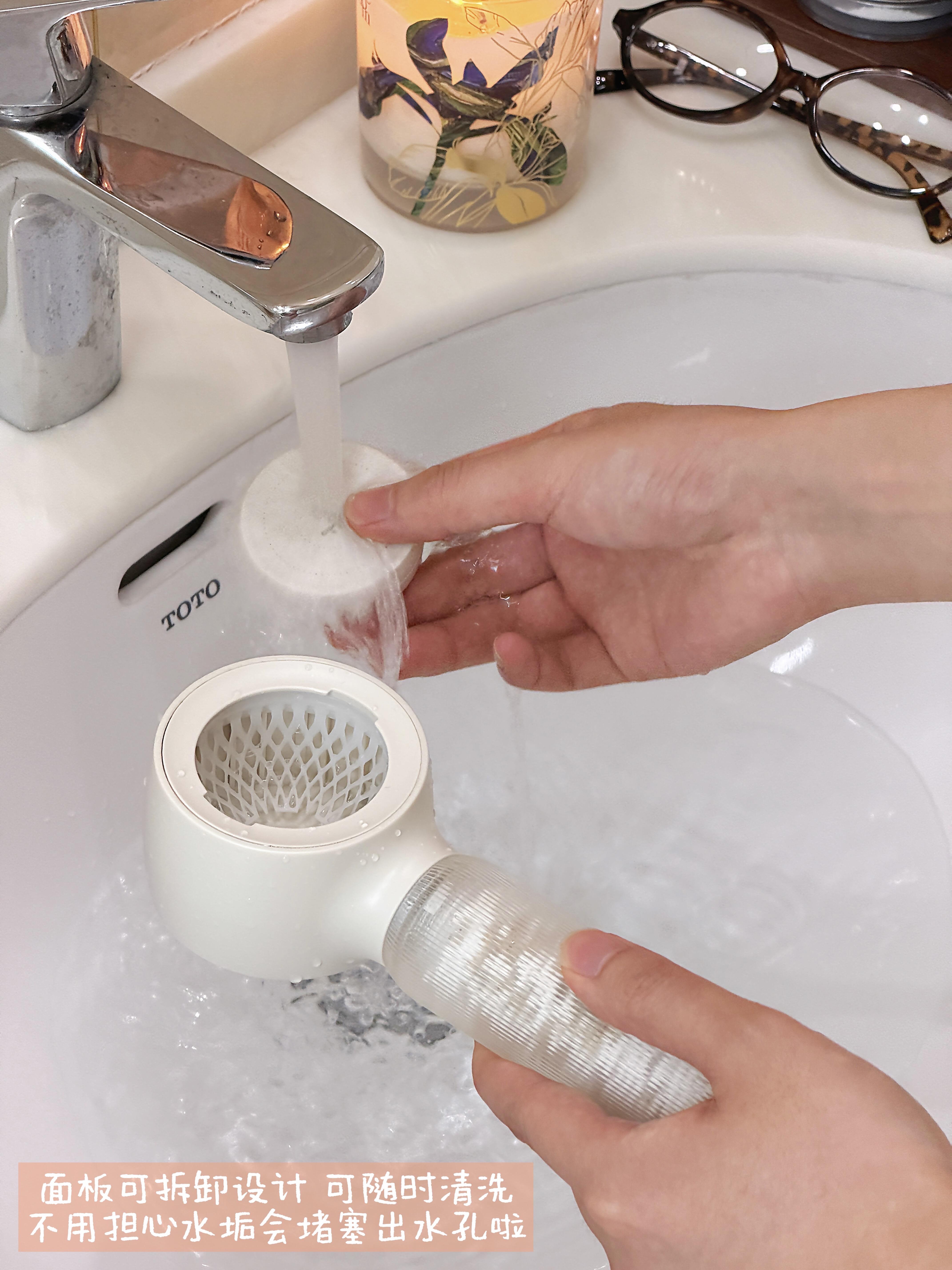 QISHUIHUA Detachable & Washable Shower Head – Chlorine Removal Edition 七水花可拆洗花洒-除氯抑菌款