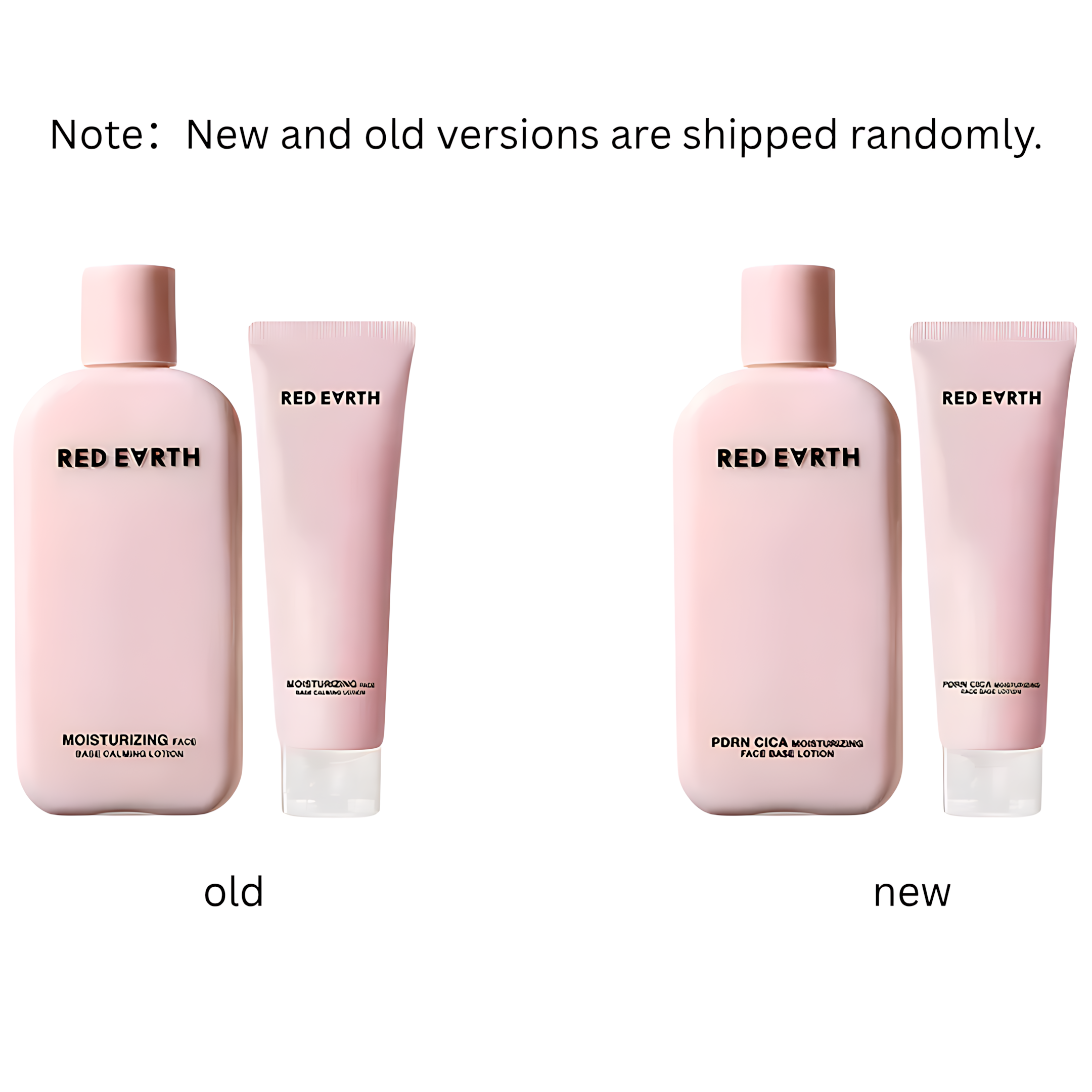 Tiktok/Douyin Hot RED EARTH PDRN CICA Moisturizing Face Base Lotion 80ml/220ml【Tiktok抖音爆款】红地球舒缓水光贴贴乳液