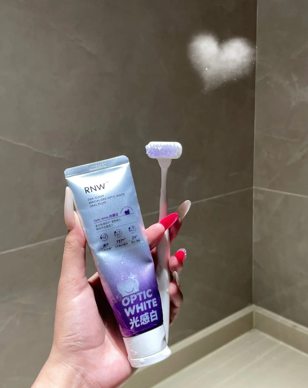 RNW Specialized Optic White Oral Fluid 100g 如薇专研色修美白洁牙液