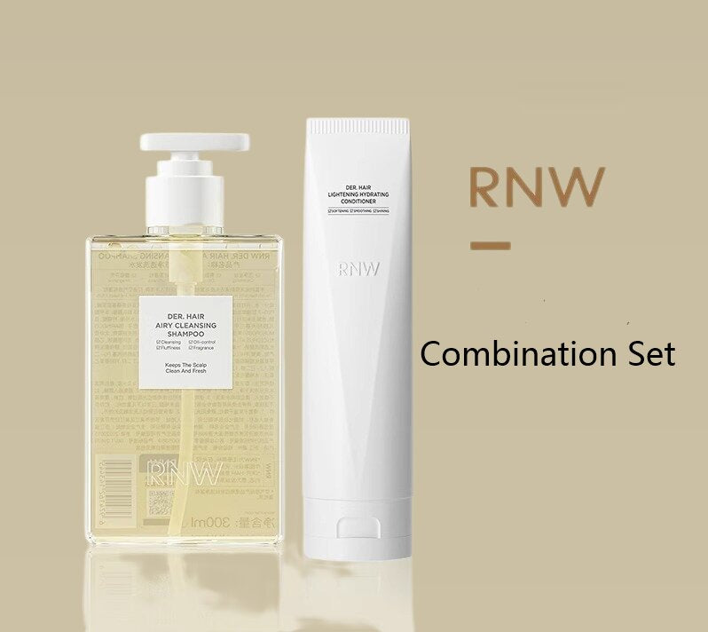 RNW Hair Airy Cleansing Lighting Hydrating Shampoo/Conditioner 300ml/180ml 如薇空气感净透洗发水护发素