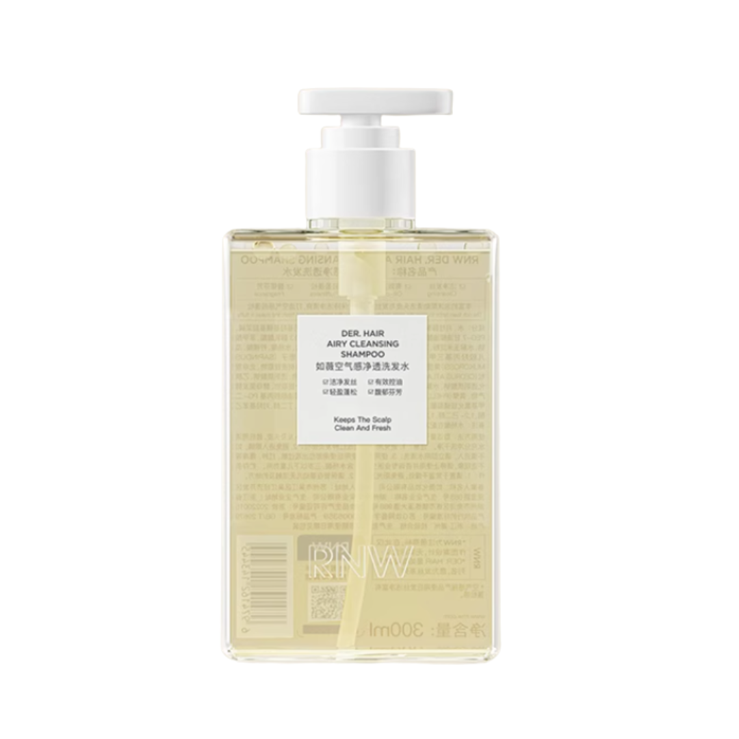RNW Hair Airy Cleansing Lighting Hydrating Shampoo/Conditioner 300ml/180ml 如薇空气感净透洗发水护发素