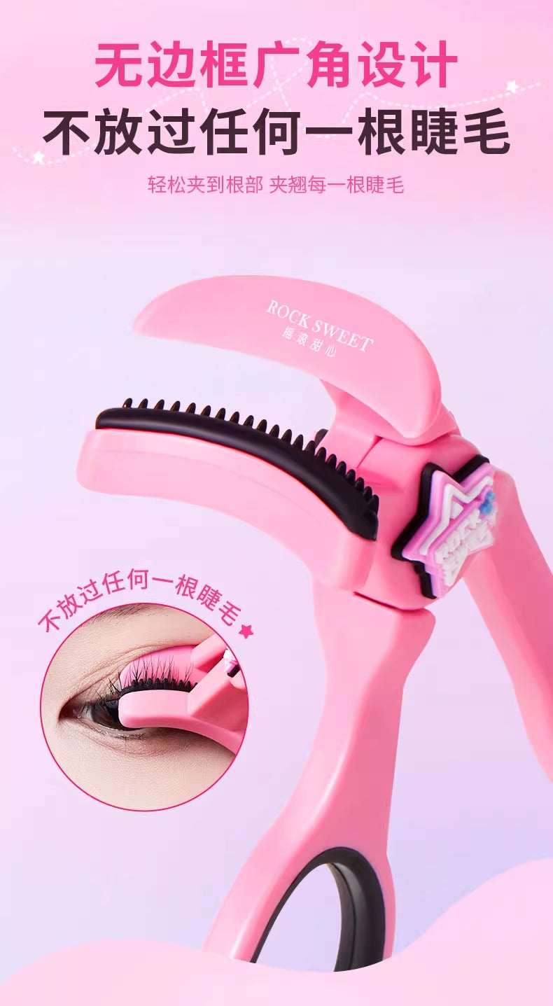 ROCK SWEET Natural Flying Eyelash Curler 1pc 摇滚甜心自然飞翘睫毛夹