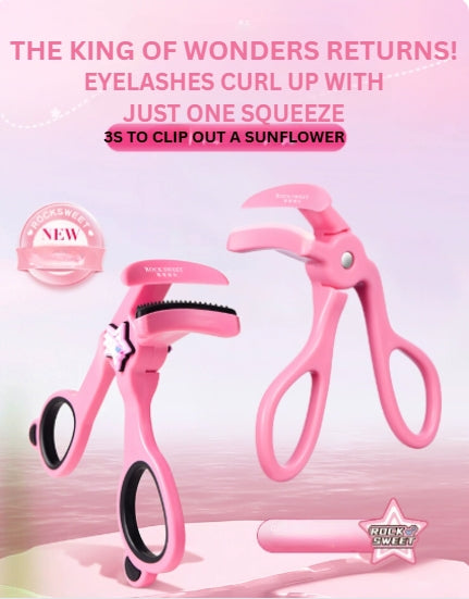 ROCK SWEET Natural Flying Eyelash Curler 1pc 摇滚甜心自然飞翘睫毛夹