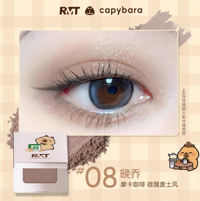 ROMANTIC BEAUTY × Capybara Squeeze Multi-Use Powder 1.7g 罗小曼×卡皮巴拉小黄豚联名款捏捏多用粉