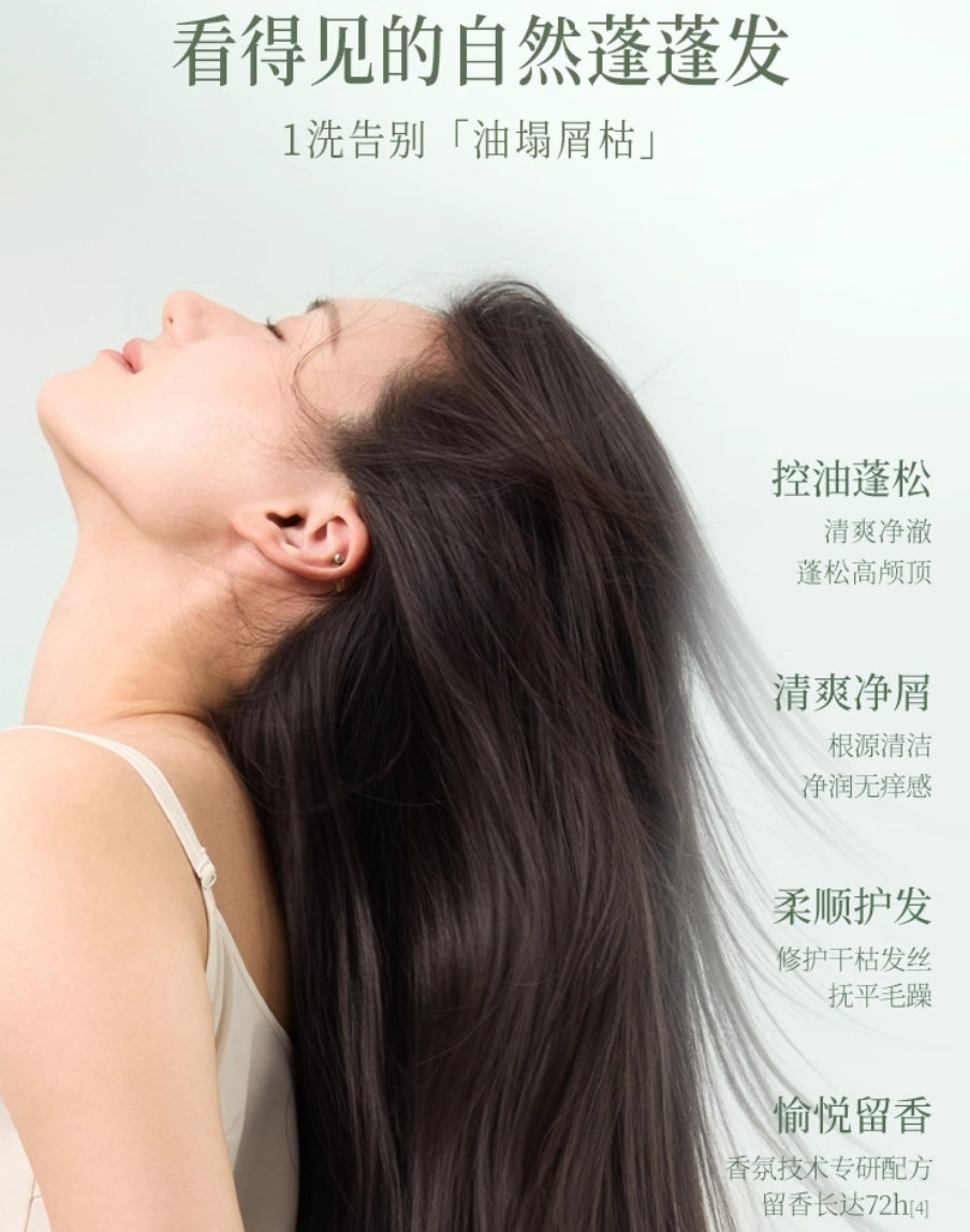 Roopy Fragrance Oil-Control Cleanse Fluffy Shampoo 300g 润培香氛控油净澈蓬松洗发水