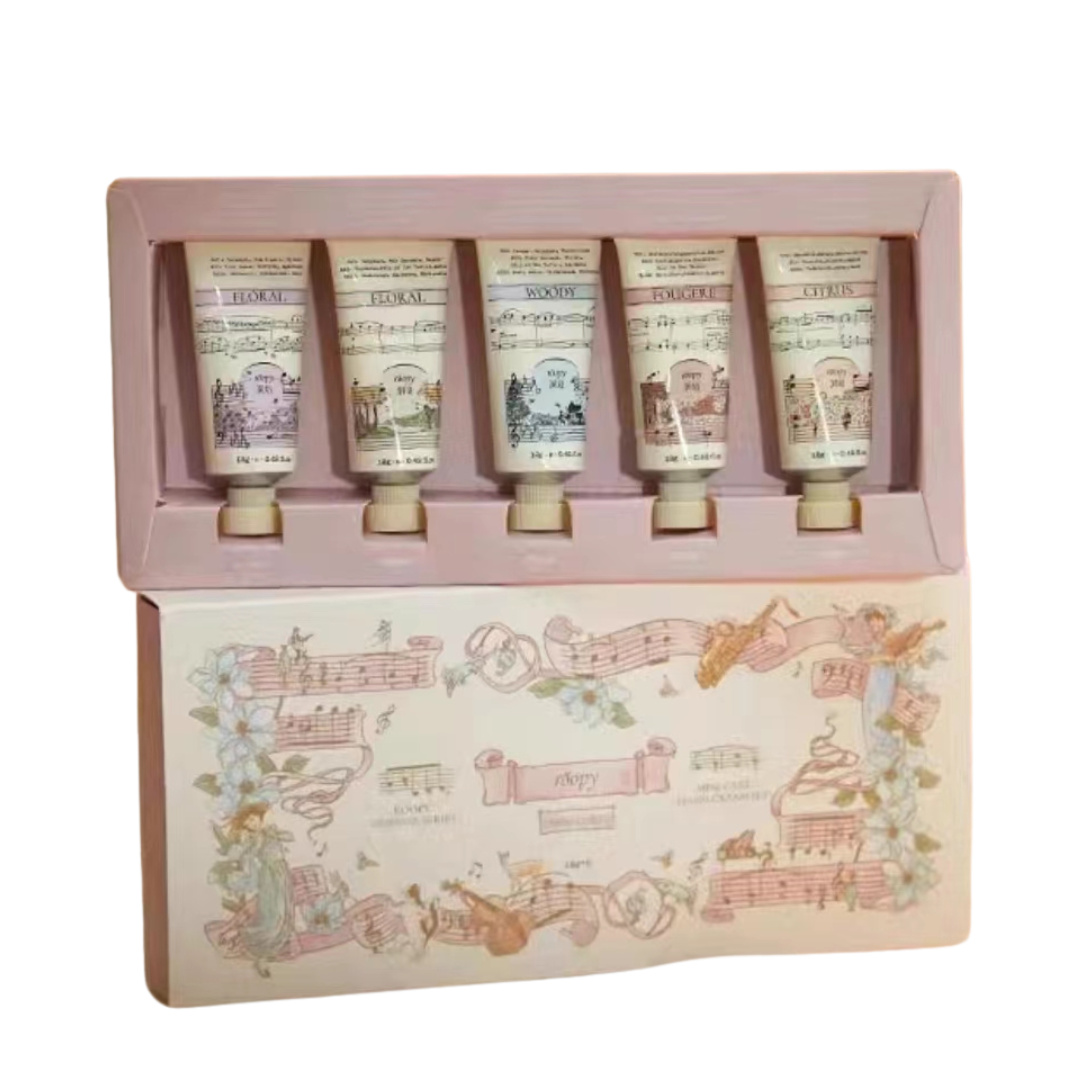 Roopy Joyful Realm Fragrance Hand Cream Gift Set 12g*5 乐境系列香氛护手霜礼盒