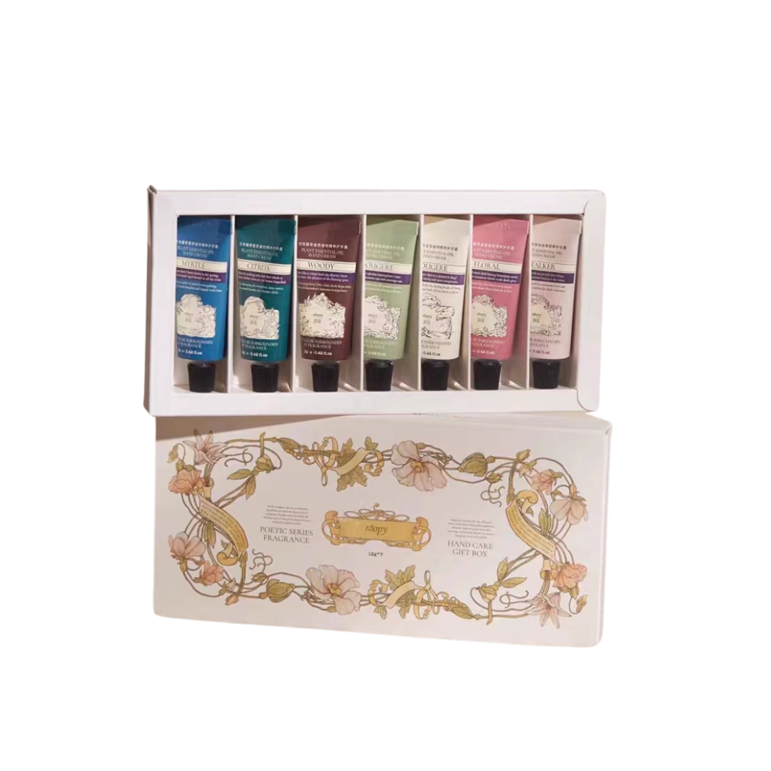 Roopy Poetic Realm Fragrance Hand Cream Gift Set 12g*7 诗境系列香