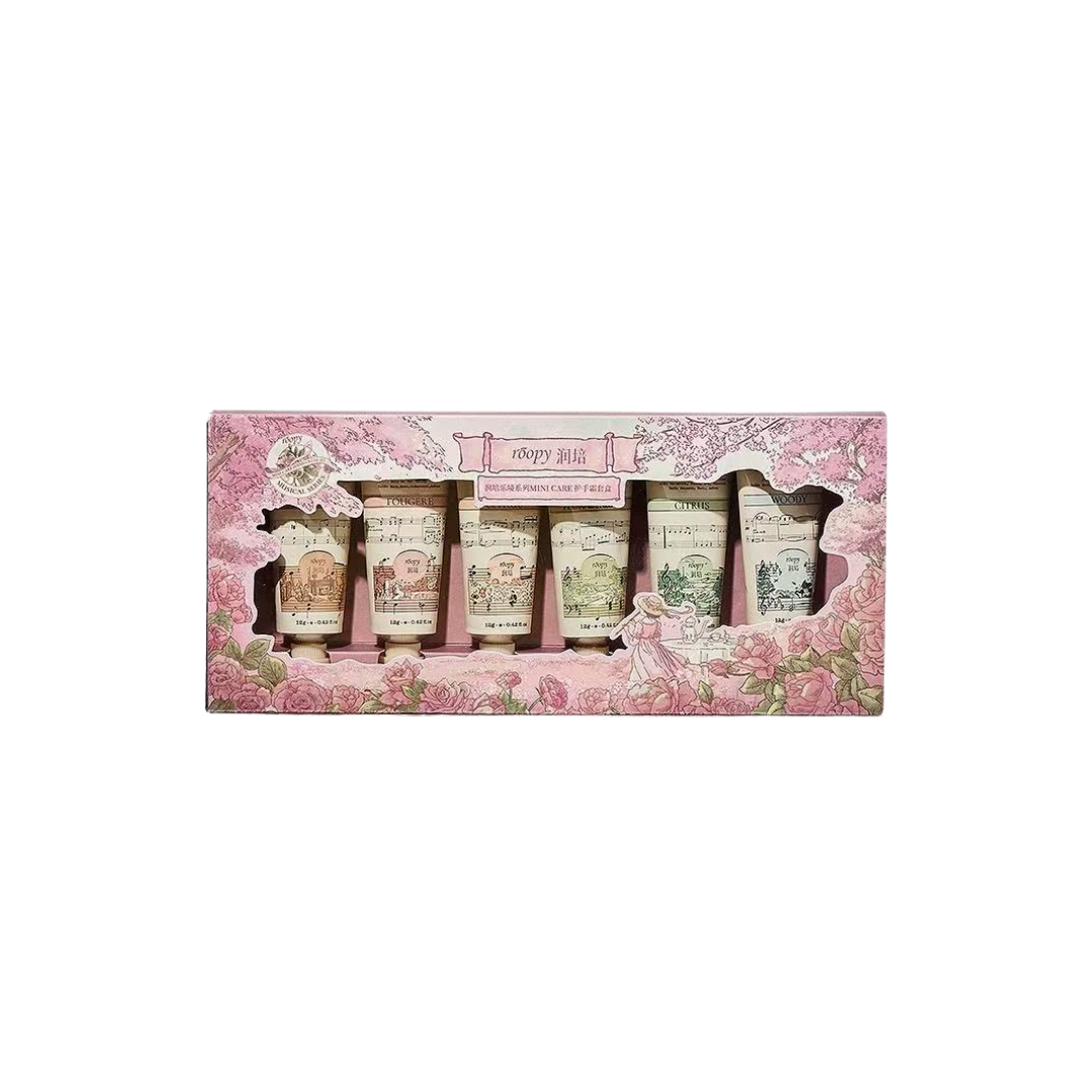 Roopy Joyful Realm Fragrance Hand Cream Gift Set 12g*6pcs 乐境系列香氛护手霜礼盒 ...
