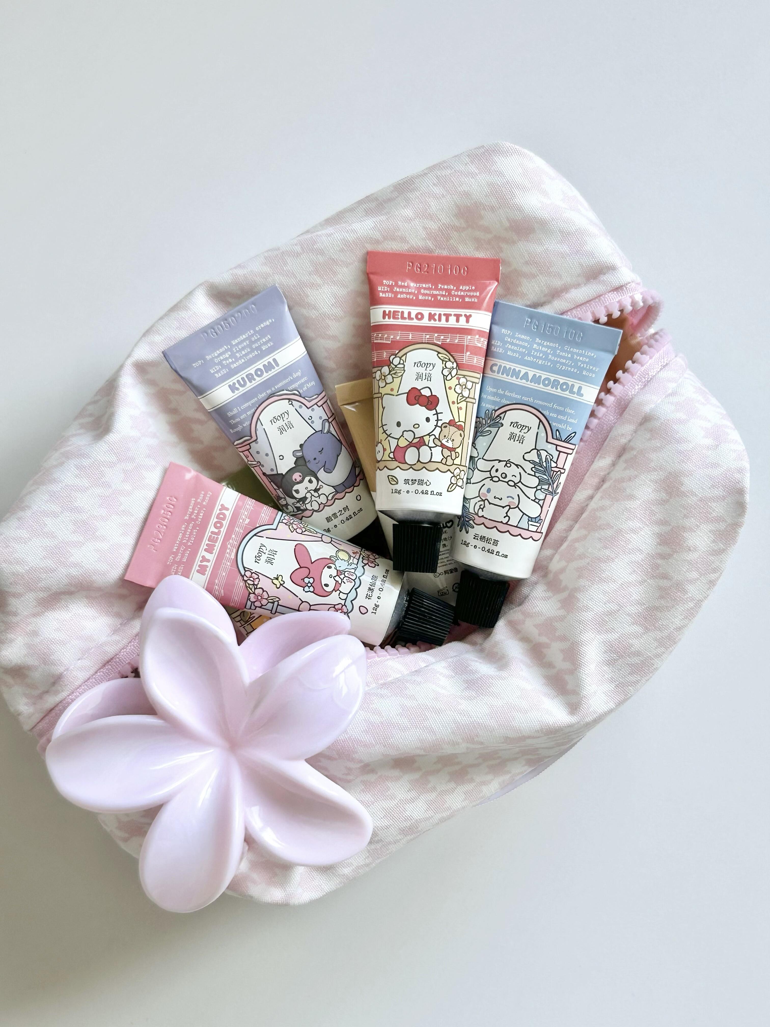 Roopy x Sanrio Sanrio Family Garden Castle Series Hand Cream Set 12g*6pcs/box 润培三丽鸥家族花园城堡系列护手霜套盒