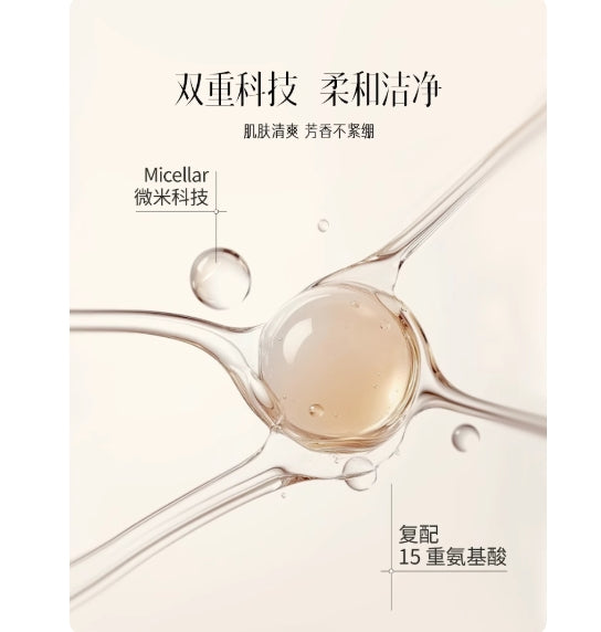 SANSEN Essential Oil Fragrance Skin Care Body Wash 500ml 三生花精油香氛护肤沐浴露