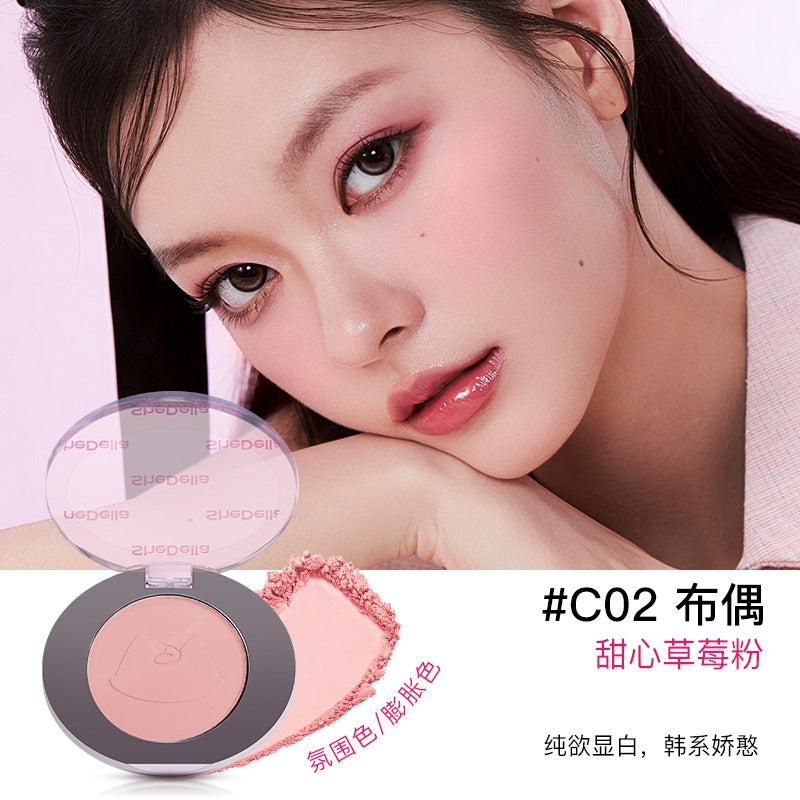 SHEDELLA Cat Series Blush 3.8g 诗蒂娅猫系列腮红