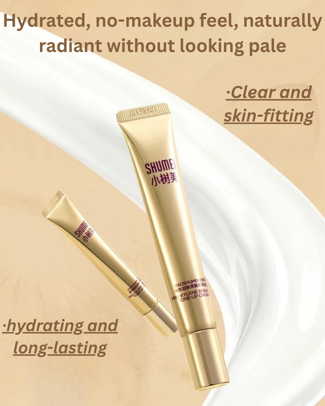 SHUMEI Pro-Xylane Brighten Tone-up Cream 20g*2pcs 小树美玻色因焕亮素颜霜