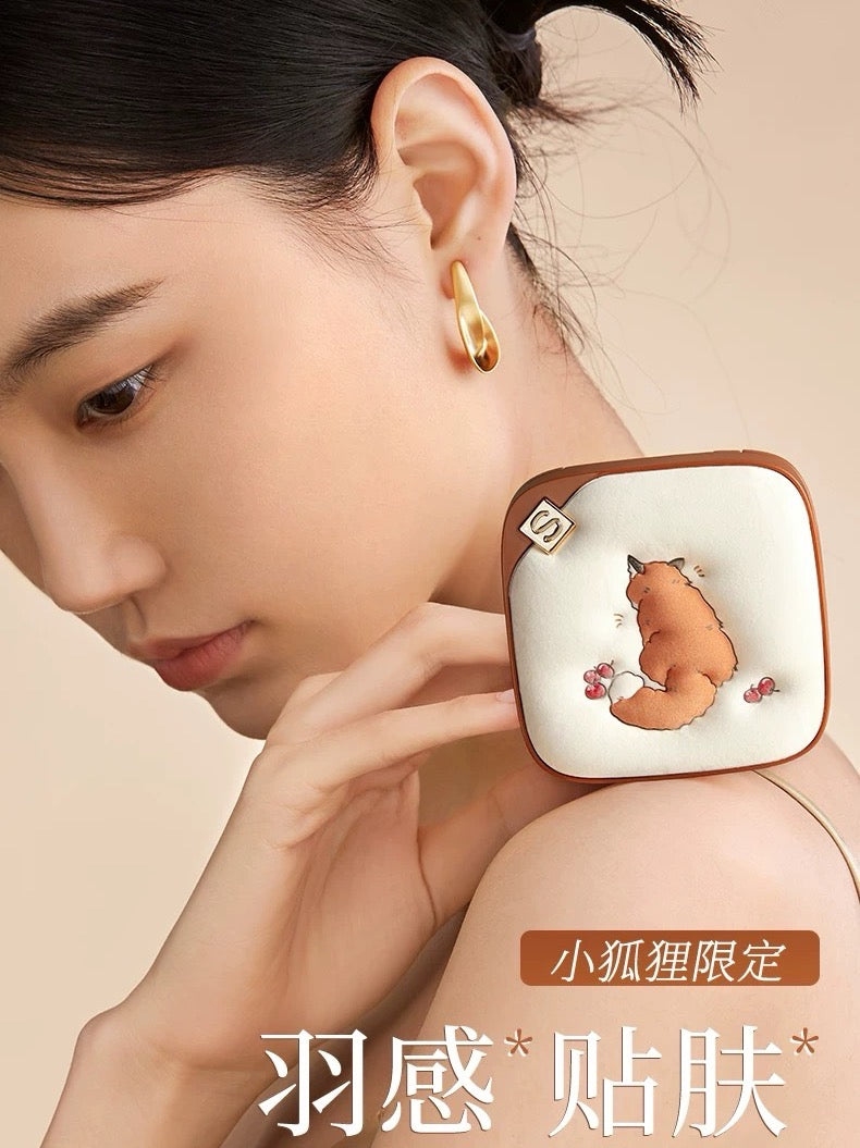 SOCORSKIN Little Fox Limited Edition Cloud Mist Longwear Cushion Foundation Cream 12g 修可芙小狐狸限定云雾持妆气垫粉底霜