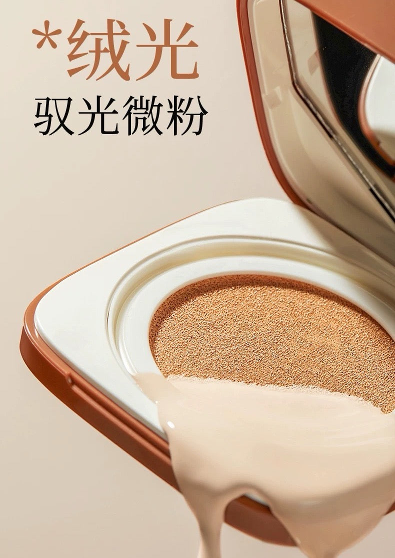 SOCORSKIN Little Fox Limited Edition Cloud Mist Longwear Cushion Foundation Cream 12g 修可芙小狐狸限定云雾持妆气垫粉底霜