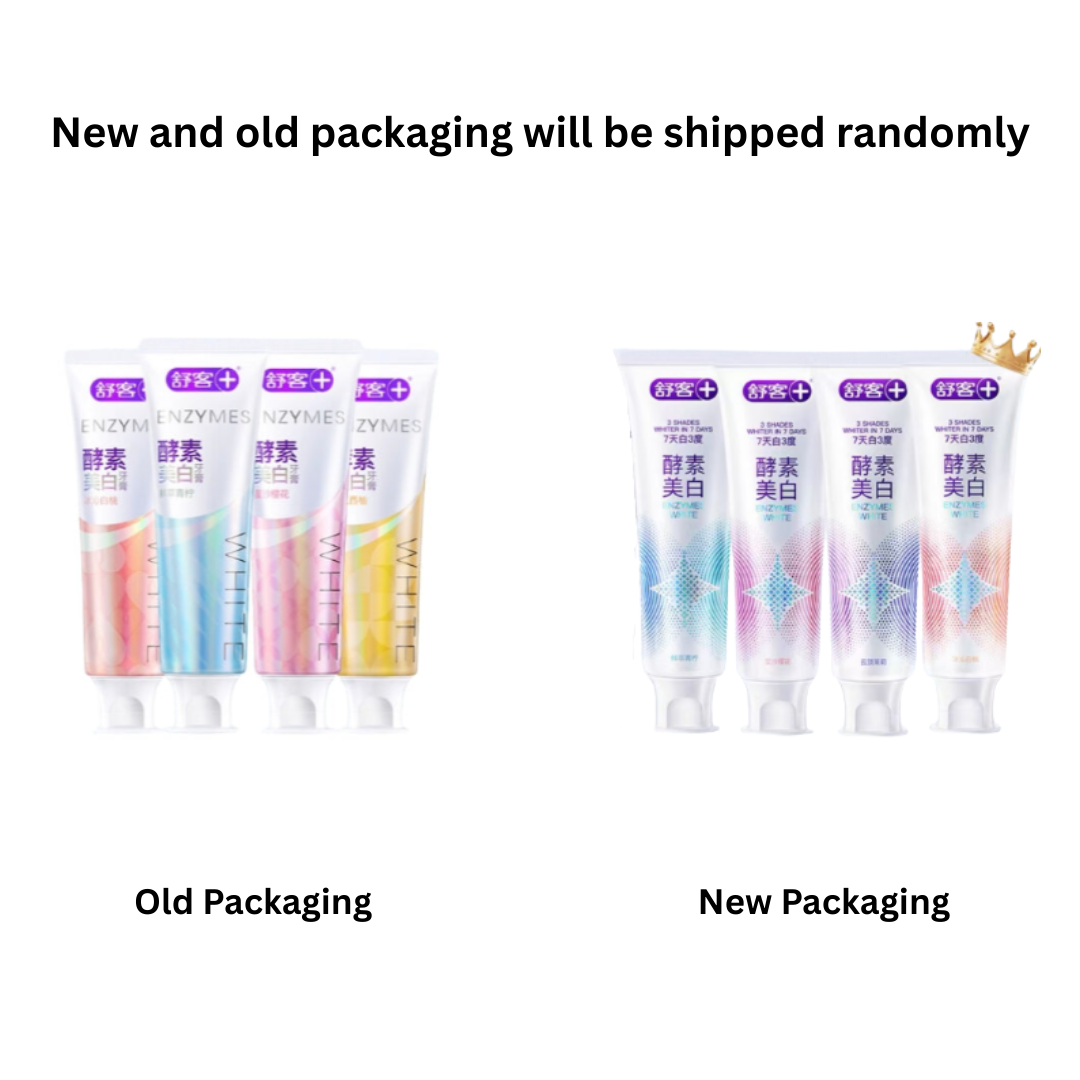 Saky Enzyme Whitening Toothpaste 120g 舒客酵素美白牙膏