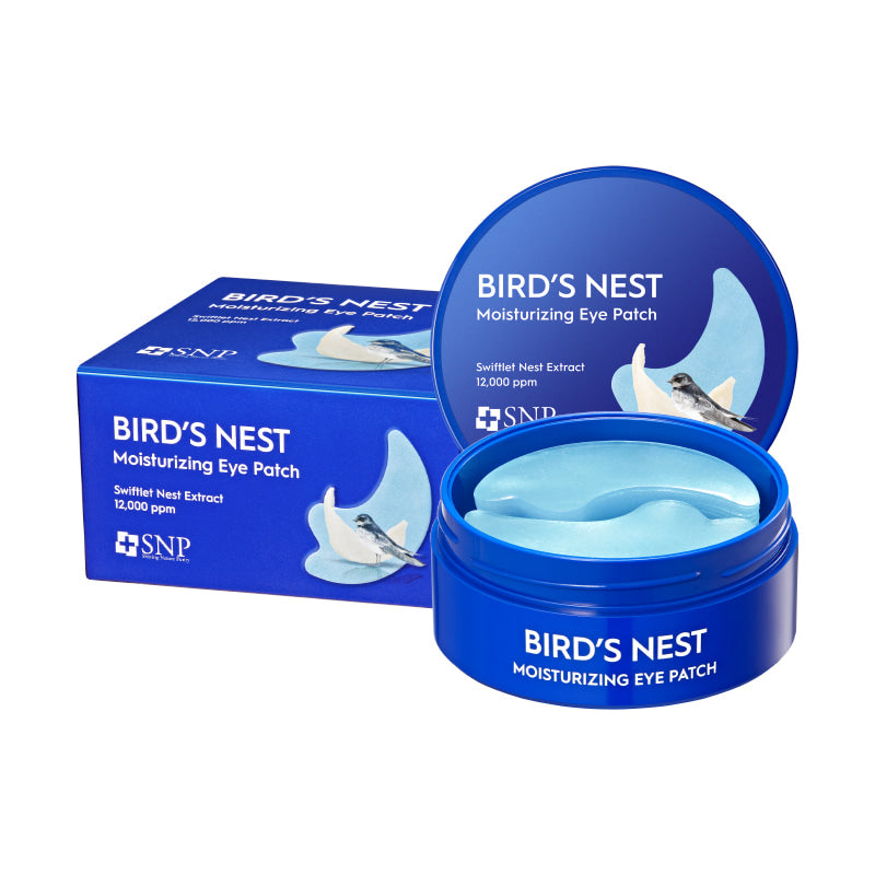 SNP Bird's Nest  Moisturizing Eye Patch 60Pcs 斯内普爱神菲海洋燕窝保湿眼膜