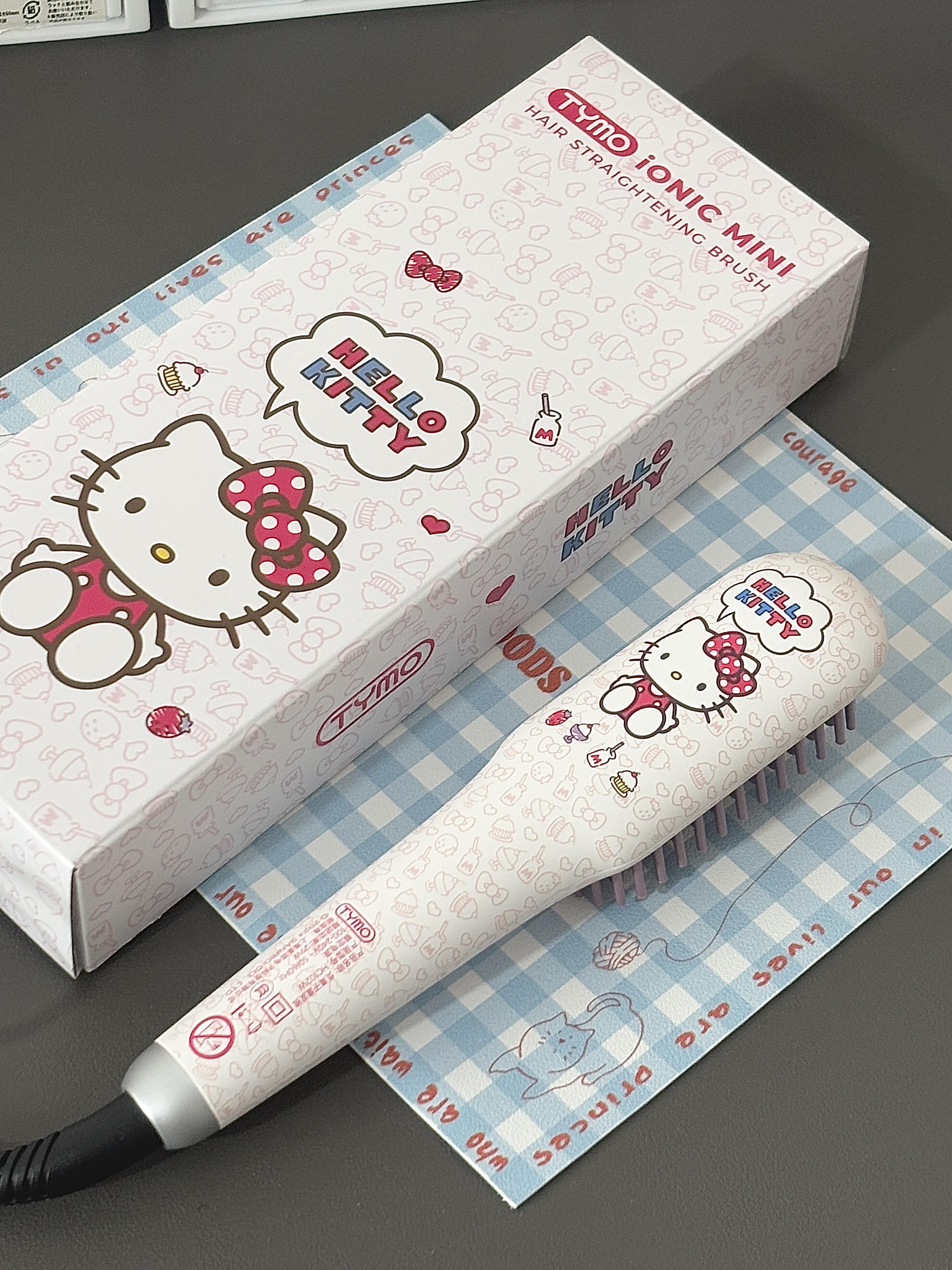 Tiktok/Douyin Hot TYMO × Hello Kitty Limited Edition Mini Straightening Brush【Tiktok抖音爆款】TYMO×HelloKitty限定款Mini直发梳