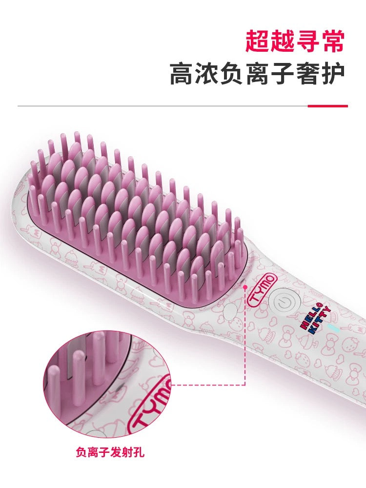 Tiktok/Douyin Hot TYMO × Hello Kitty Limited Edition Mini Straightening Brush【Tiktok抖音爆款】TYMO×HelloKitty限定款Mini直发梳