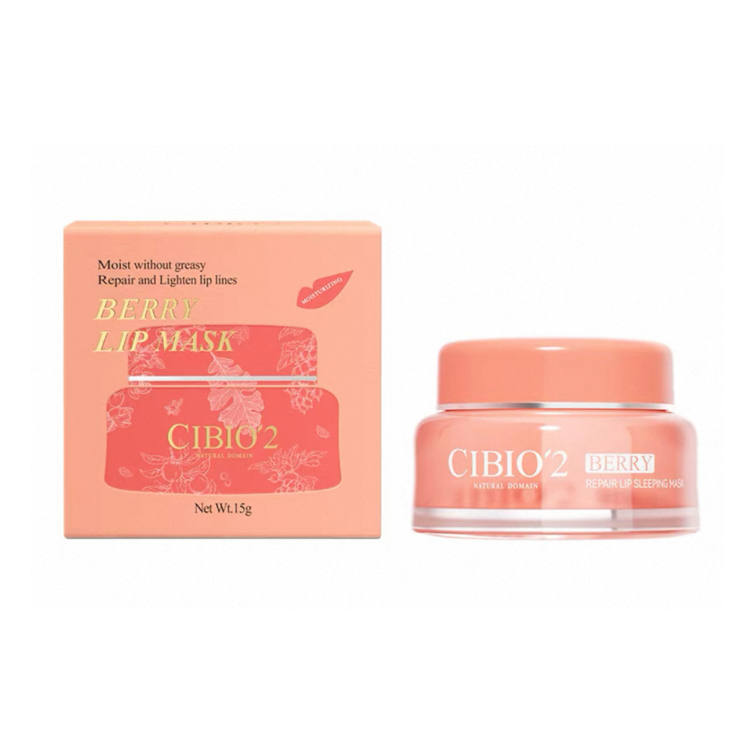 Tiktok/Douyin Hot CIBIO'2 Sleep Moisturizing and Repairing Lip Mask 4.0 15g【Tiktok抖音爆款】希蓓欧睡眠保湿修护唇膜4.0