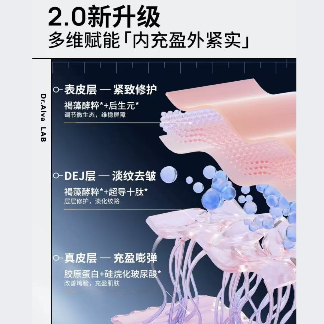 Tiktok/Douyin Hot Dr.Alva Enzyme Extract Firming Microcrystalline Water 150ml【Tiktok抖音爆款】瑷尔博士酵萃精研淡纹紧致微晶水