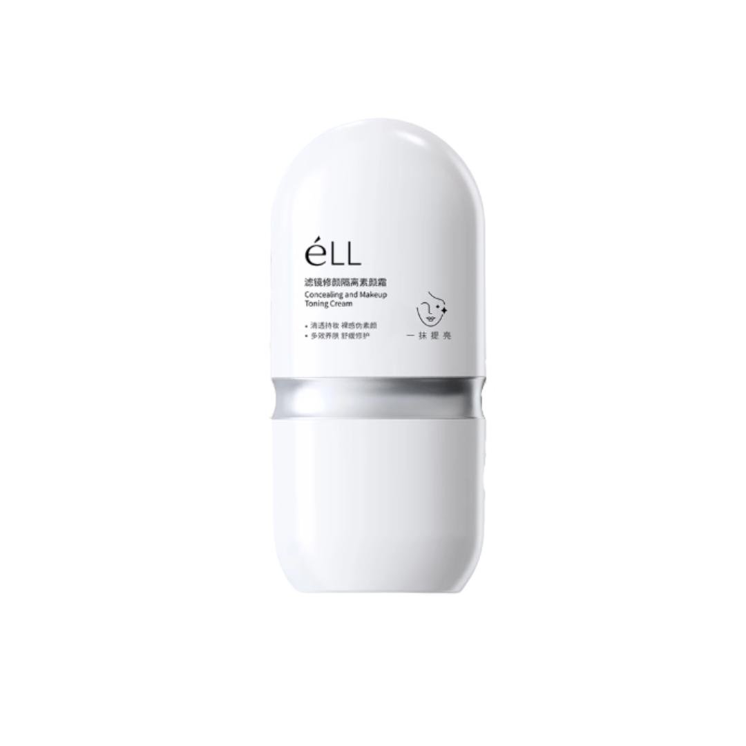 Tiktok/Douyin Hot ELL Concealing & Tone-Up Cream 30g【Tiktok抖音爆款】ELL滤镜修颜隔离素颜霜