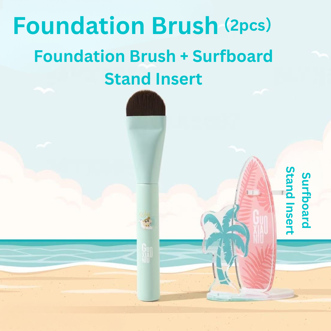 Tiktok/Douyin Hot GUOXIAONIU x Crayon Shin‑chan Surf Collection Makeup Puff Gift Set【Tiktok抖音爆款】郭小妞×蜡笔小新冲浪系列粉扑礼盒