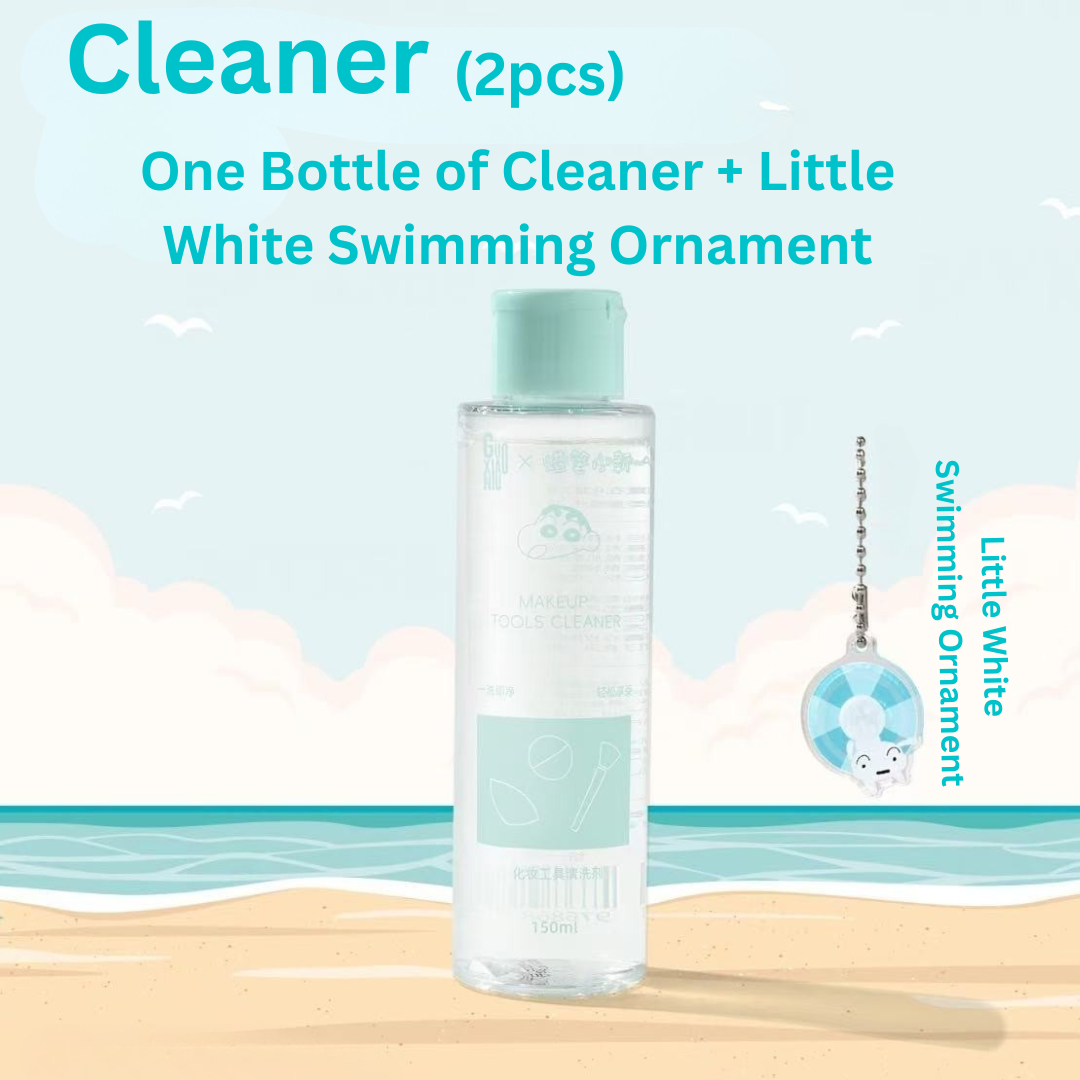 Tiktok/Douyin Hot GUOXIAONIU x Crayon Shin‑chan Surf Collection Makeup Puff Gift Set【Tiktok抖音爆款】郭小妞×蜡笔小新冲浪系列粉扑礼盒