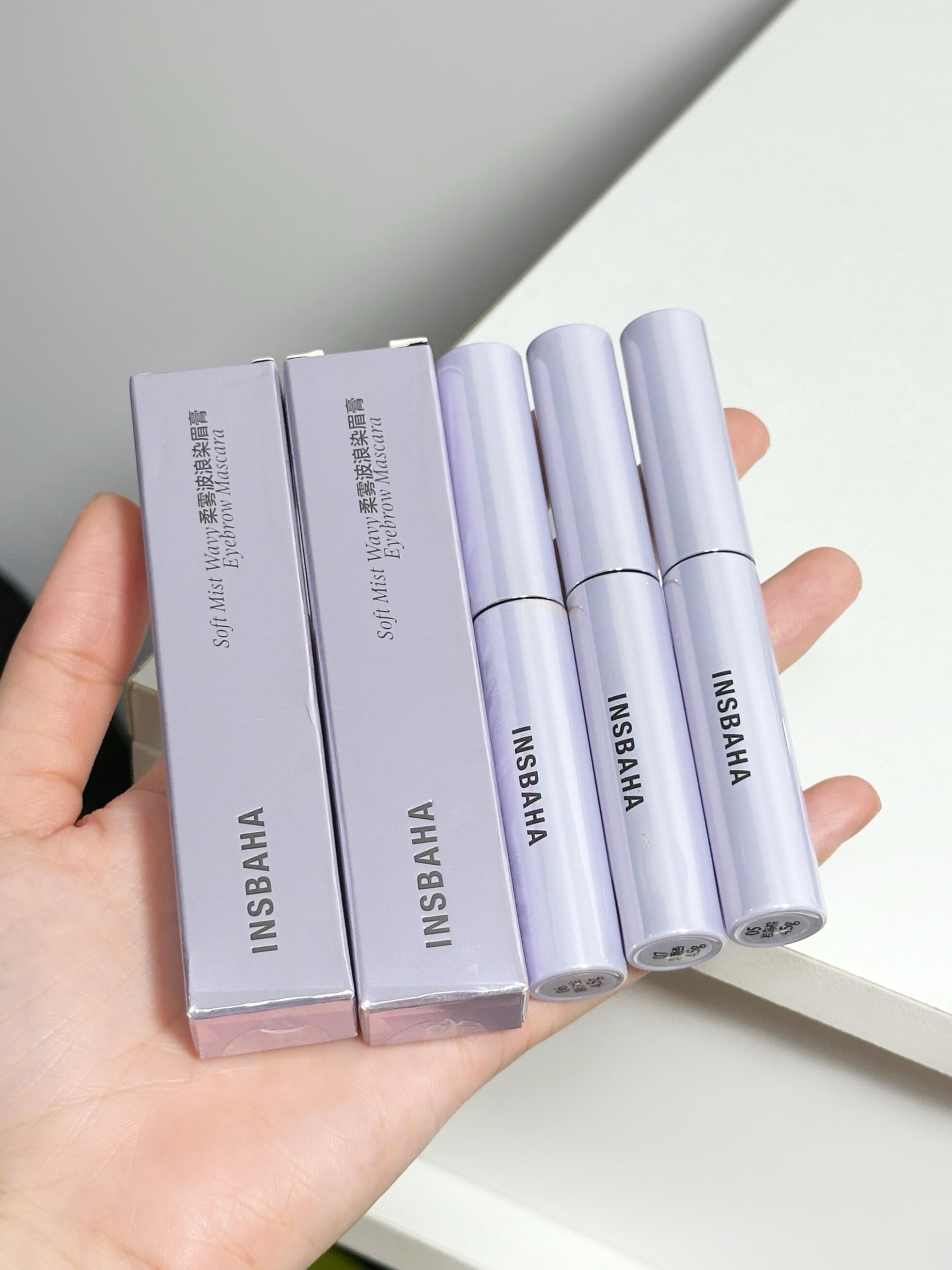 Tiktok/Douyin Hot INSBAHA Soft Mist Wave Brow Tint 4.5g【Tiktok抖音爆款】原色波塔柔雾波浪染眉膏