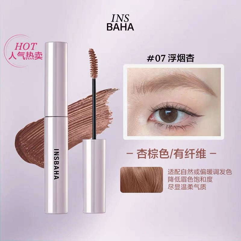 Tiktok/Douyin Hot INSBAHA Soft Mist Wave Brow Tint 4.5g【Tiktok抖音爆款】原色波塔柔雾波浪染眉膏
