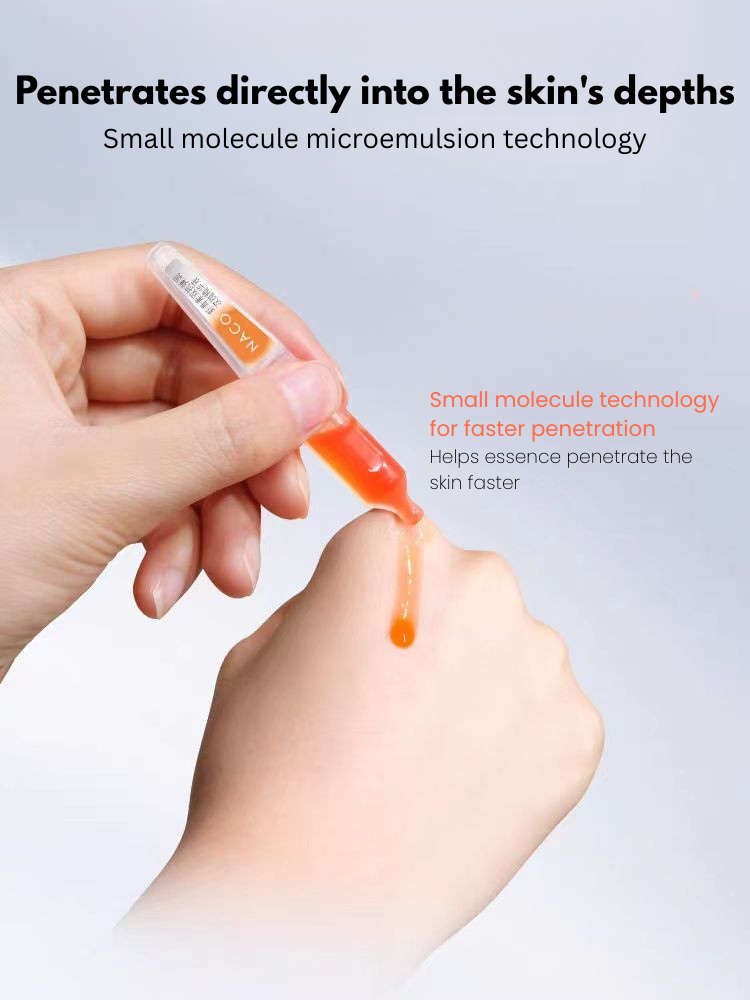 Tiktok/Douyin Hot NACO Astaxanthin Elastic And Moisturizing Essence 1.2ml*30pcs/box【Tiktok抖音爆款】NACO虾青素双抗弹润次抛精华