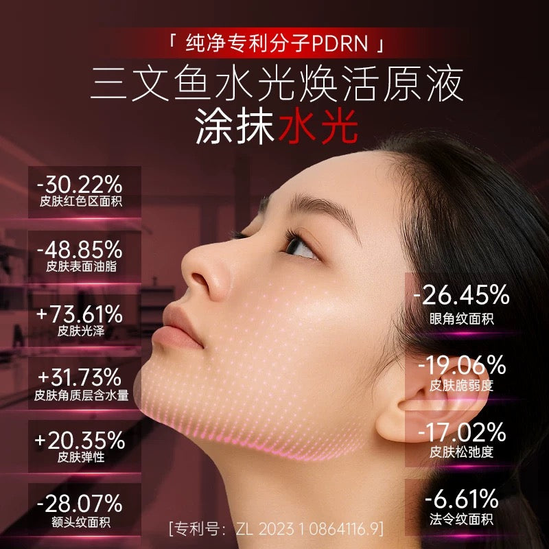Tiktok/Douyin Hot HaSanlian PDRN Red Shield Dual-Anti Ampoule Serum 1.5ml*5pcs/30pcs【Tiktok抖音爆款】哈三联PDRN红盾双抗次抛精华液