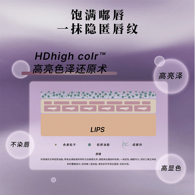 UIMO Daybreak Series Lustrous Lip Gloss 2.5g UIMO破晓系列流光唇蜜