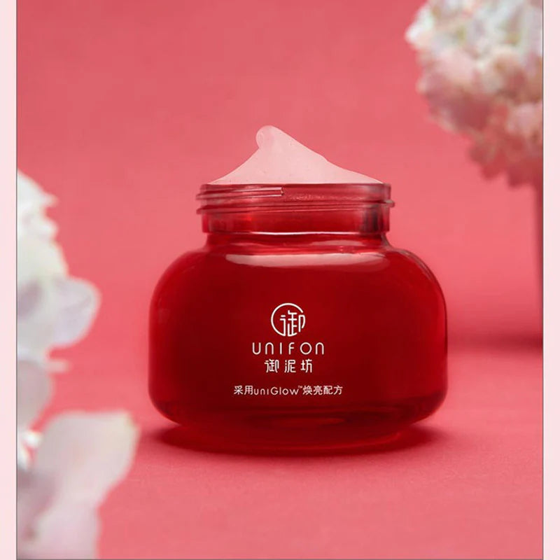 UNIFON Red Pomegranate Brighten Hydrating Face Cream 御泥坊晶亮红石榴脸霜 50g
