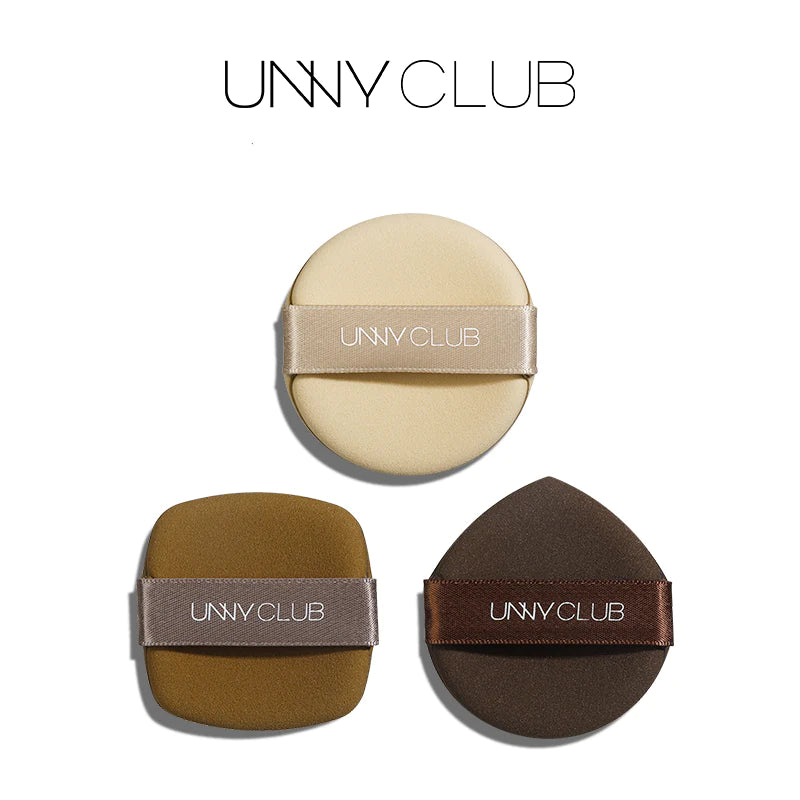 UNNY CLUB Multifunction Makeup Puff 3PCS UNNY多效海绵定妆干湿两用气垫粉扑3枚装