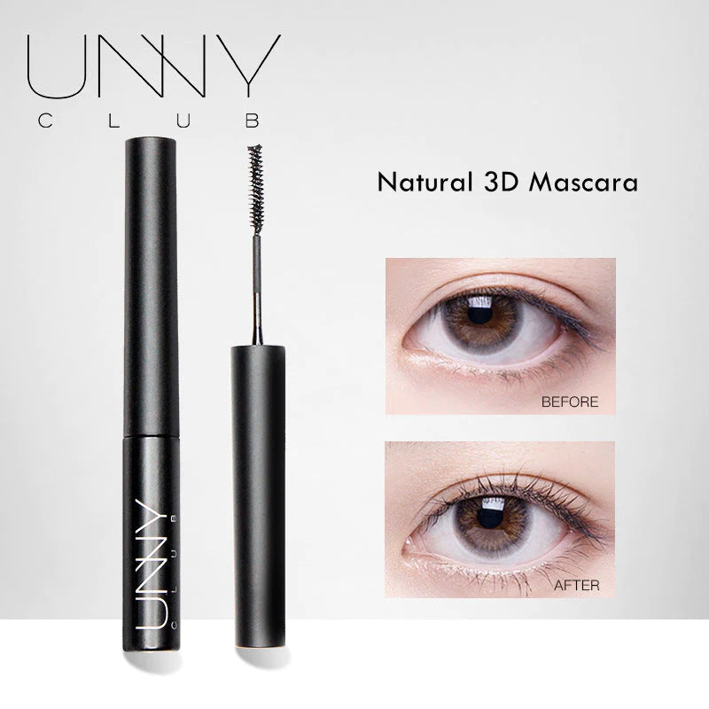 UNNY CLUB Organic Eyelash Extension Waterproof Mascara&Mascara Primer 3.5g/5g  UNNY自然浓密持妆睫毛膏打底膏