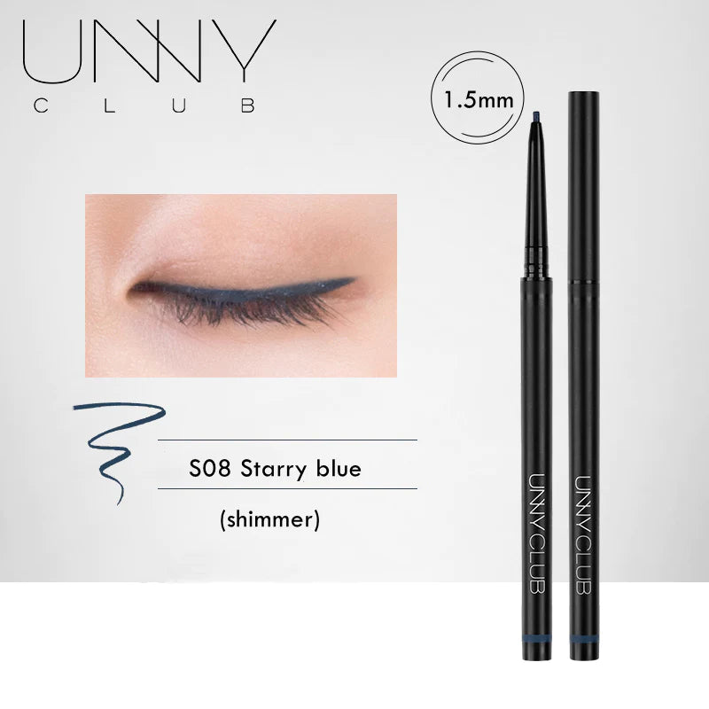 UNNY Skinny 1.5mm Super Slim Eyeliner Pen 0.14g UNNY1.5毫米超细眼线胶笔