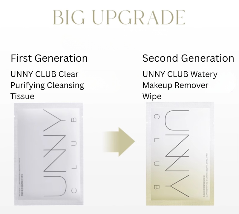 UNNY Gentle Cleansing Eye Lip Face Make-up Remover Wipes Set 30pcs 悠宜温和清洁眼唇脸卸妆湿巾