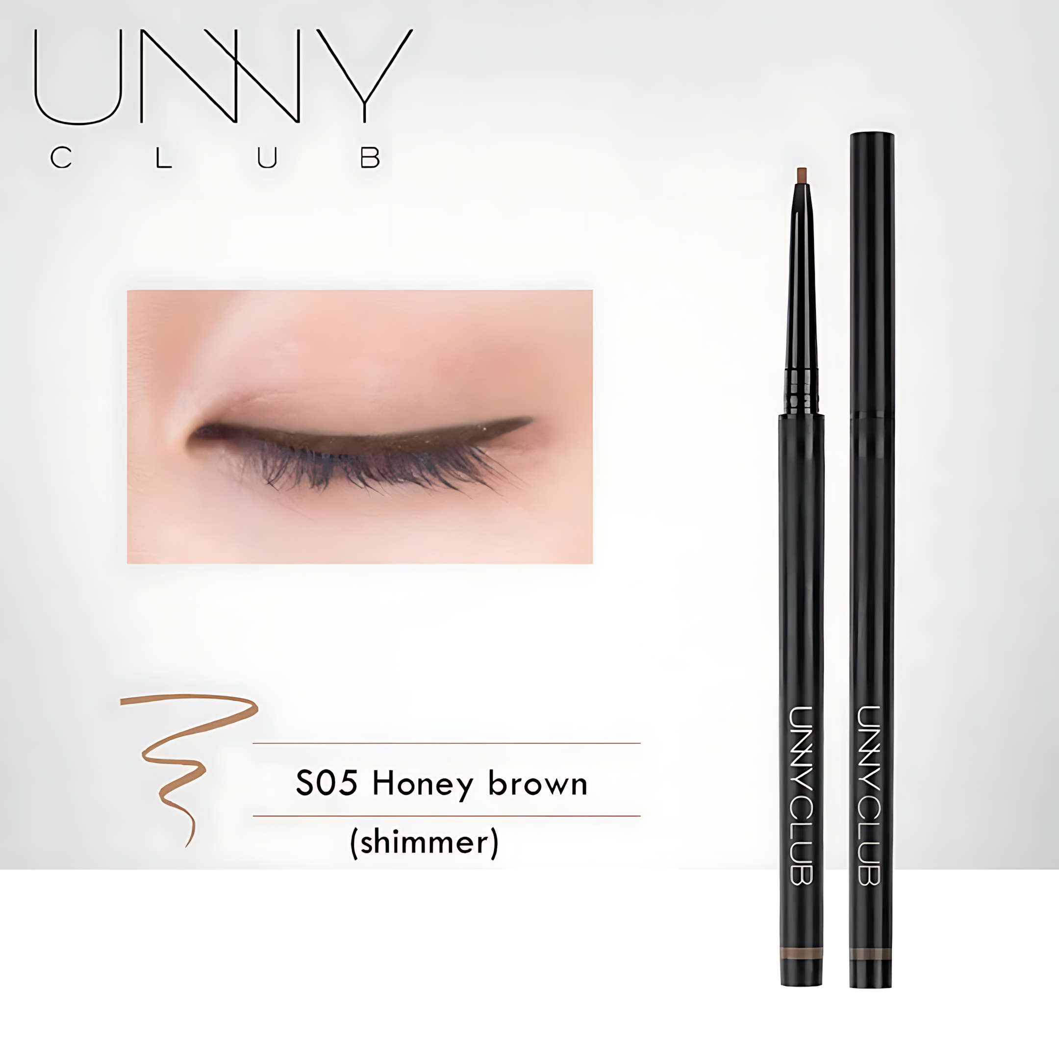 UNNY Skinny 2.0mm Super Slim Eyeliner Pen 50mg 悠宜2.0毫米超细眼线胶笔