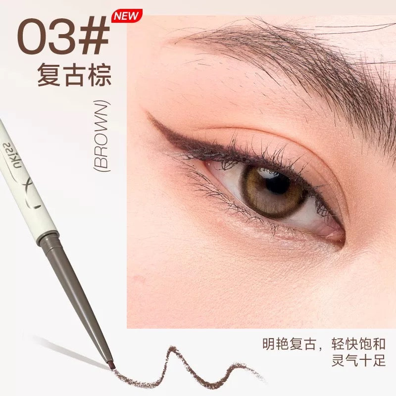 Ukiss Natural Soft Matte Precision Gel Eyeliner Pencil 60mg 悠珂思天生柔雾刀锋眼线胶笔