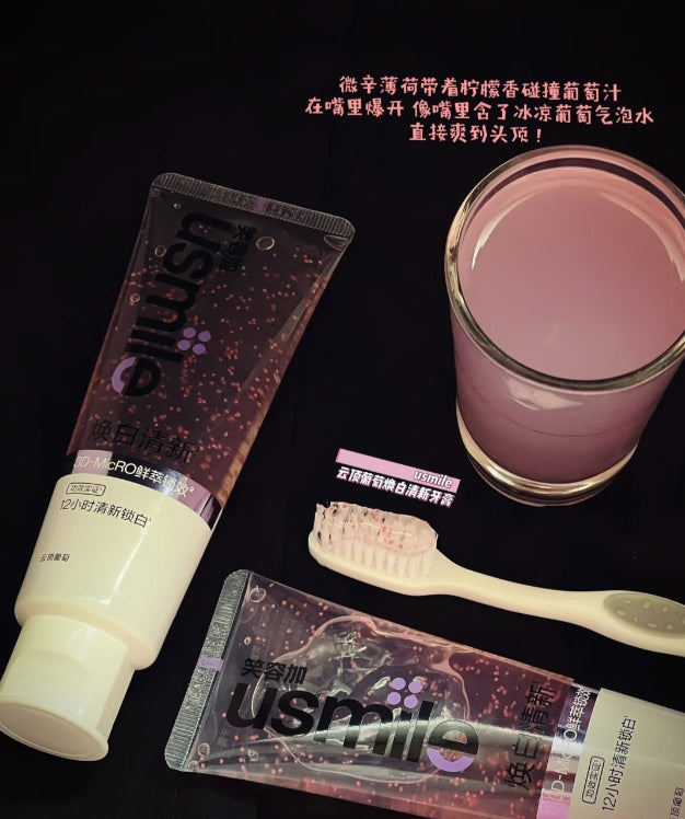 Usmile Whitening Fresh Toothpaste 110g 笑容加焕白清新牙膏