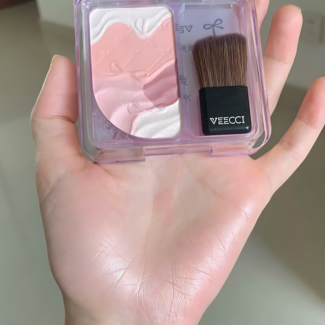 VEECCI Dreamy Quad Highlighter & Blush Palette 4g 唯资梦幻四拼高光腮红