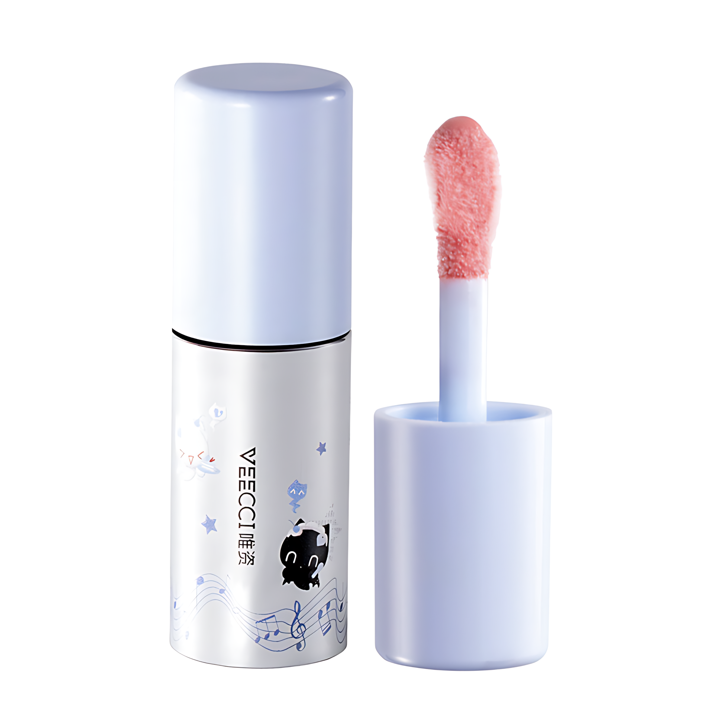 VEECCI × Note Pudding Light-Gloss Hydrating Lip Gloss 5g 唯资×音符布丁联名光膜沁透唇蜜
