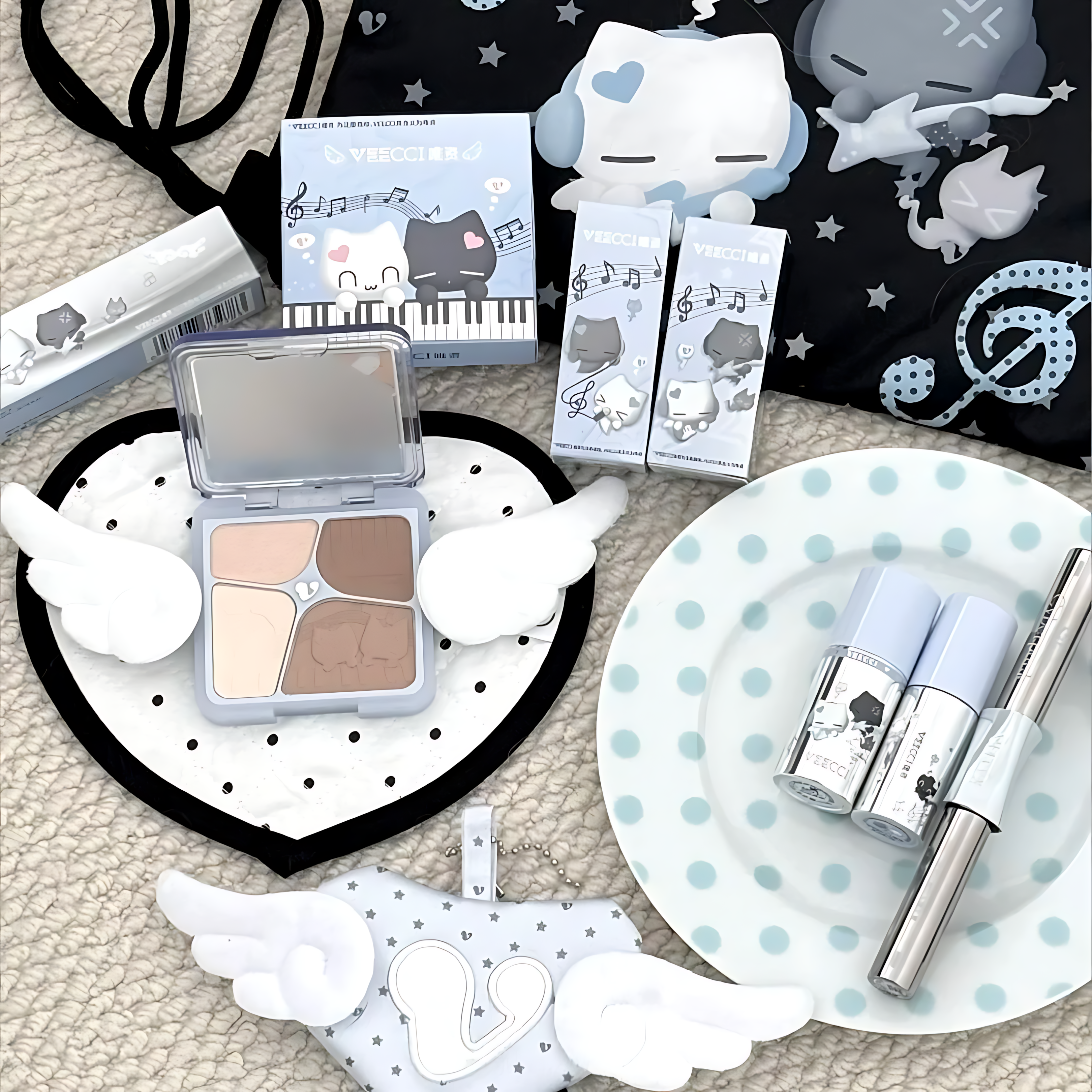 VEECCI × Note Pudding Light-Gloss Hydrating Lip Gloss 5g 唯资×音符布丁联名光膜沁透唇蜜
