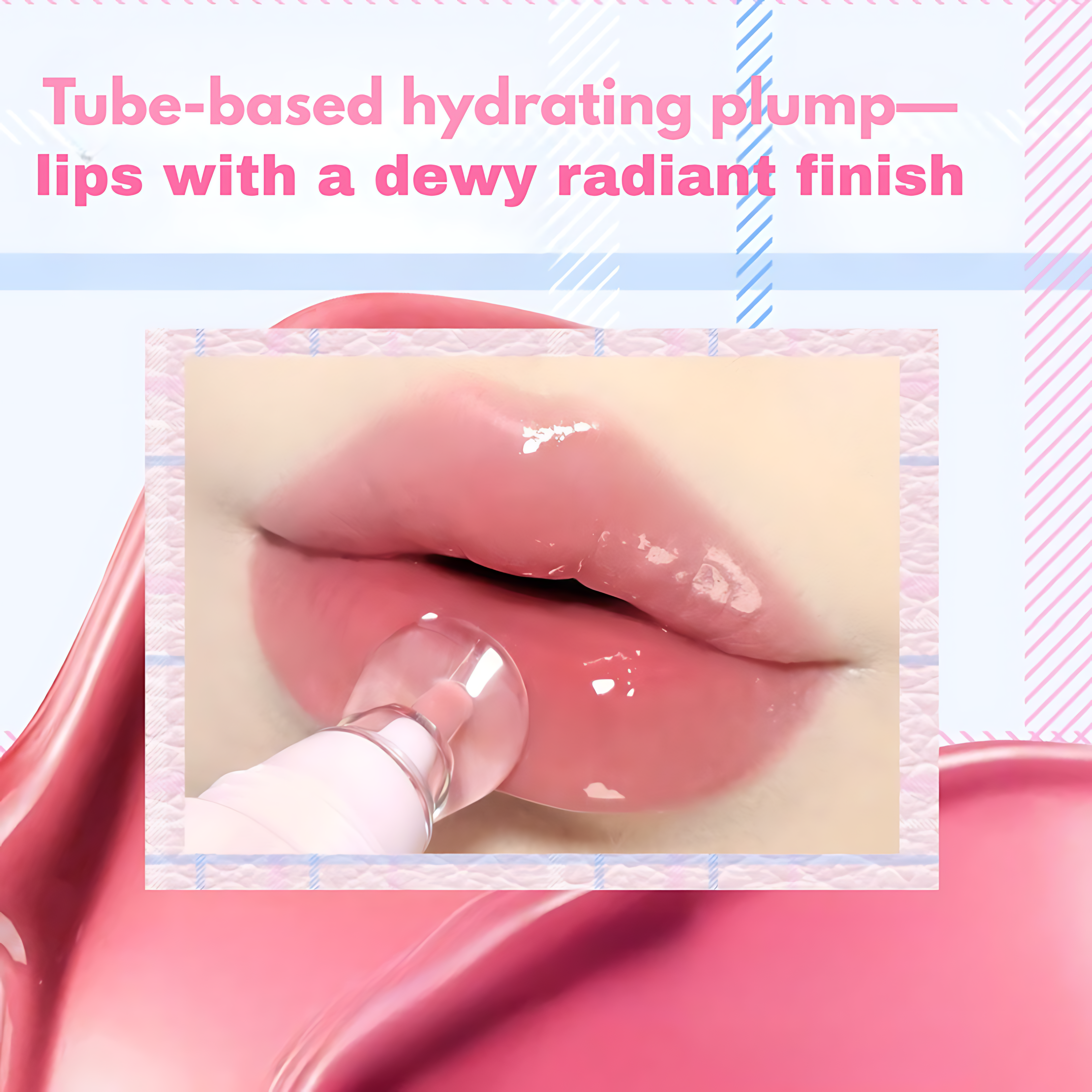 VEECCI Soft Tube Lip Glaze 9g 唯资晶透软管水唇釉
