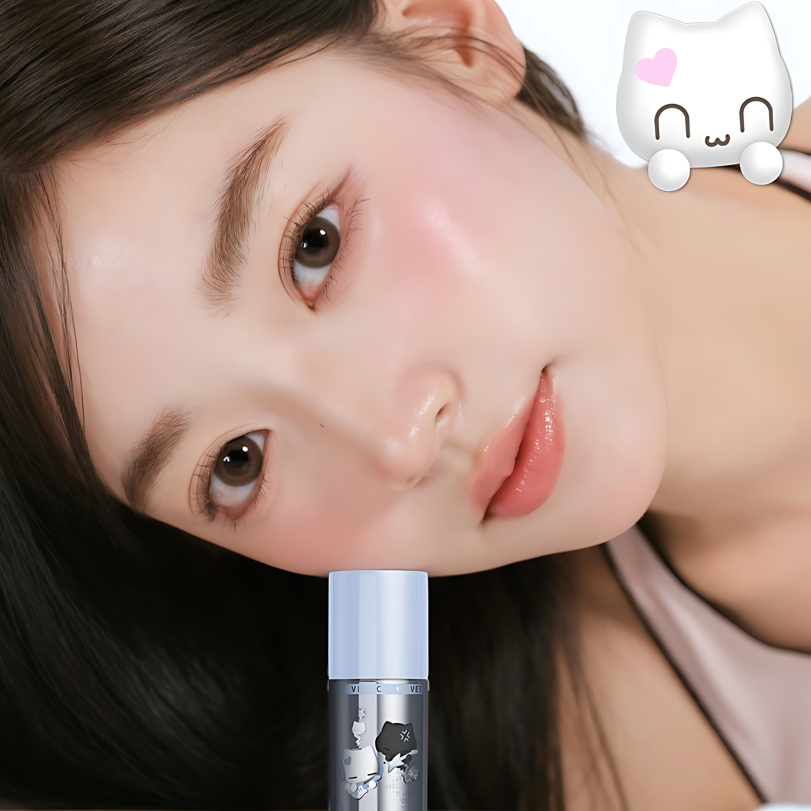 VEECCI × Note Pudding Velvet Multi-Use Lip & Cheek Stick 4.1g 唯资×音符布丁丝绒唇颊多用棒