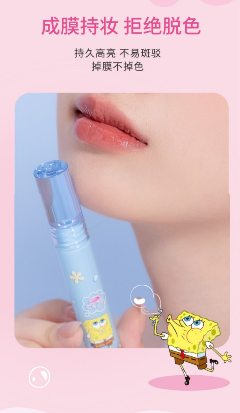 VEECCI X SpongeBob SquarePants Mirror Lip Gloss 2g 唯资海绵宝宝镜面水光唇釉